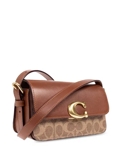 Coach Coated Canvas Signature Zoe Shoulder Bag