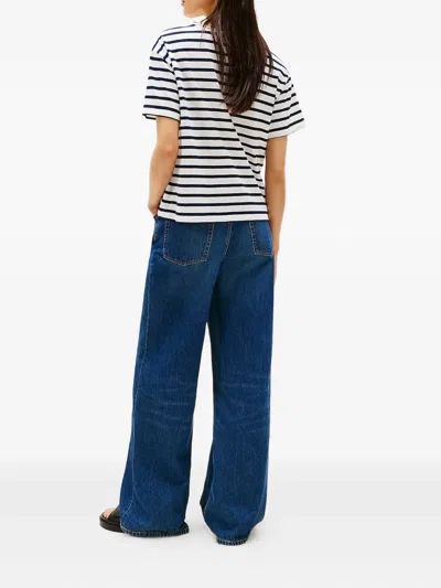 Tommy Hilfiger Relaxed Linen Blend Crew Neck T-shirt