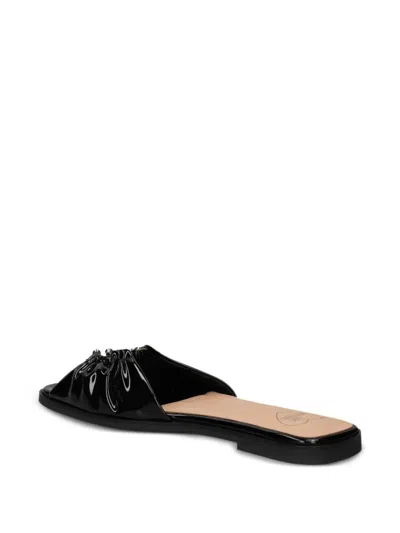 Love Moschino Gathered-detail Sandals