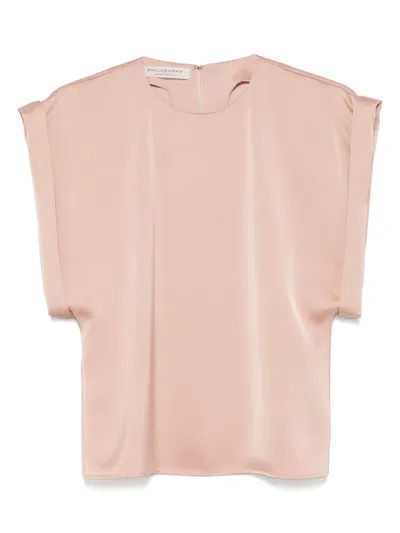 Philosophy Di Lorenzo Serafini Satin Blouse
