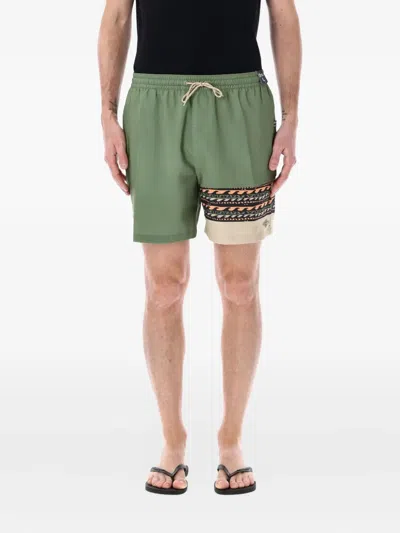 Billabong Burleigh Swim Shorts In Green