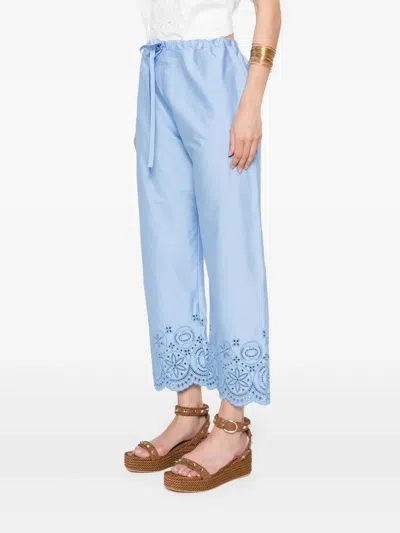 La Doublej Embroidered Trousers