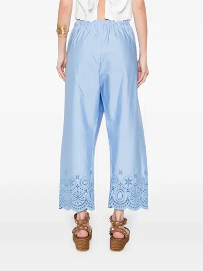 La Doublej Embroidered Trousers