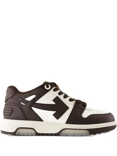 Off-white Off White Out Of Office Leather Sneakers
