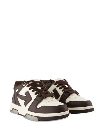 Off-white Off White Out Of Office Leather Sneakers