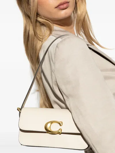 Coach Adjustable Strap With Gold-tone Hardware In Pink