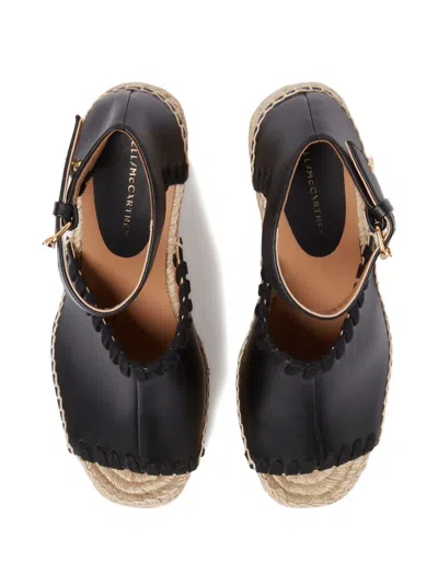 Stella Mccartney Espadrille Style Wedge Heel Sandals