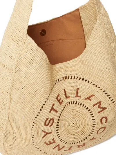 Stella Mccartney Summer Loving Hobo Bags With Perforated Detailing