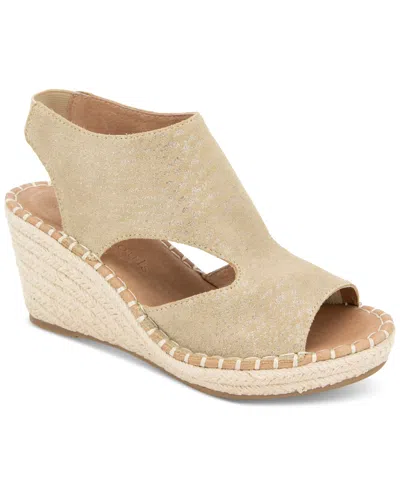 Gentle Souls Women's Cody Wedge Espadrille Sandals