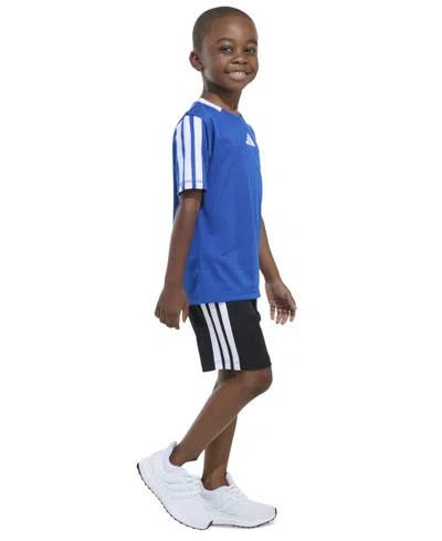 Adidas Originals Toddler & Little Boys Short-sleeve Soccer T-shirt & Shorts, 2 Piece Set