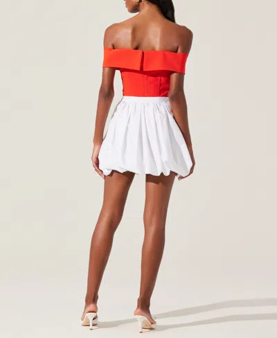 Astr The Label Telayna Off The Shoulder Top