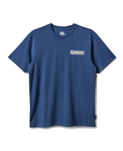 Quiksilver Men's Garage Sign Mod T-shirt In Blue