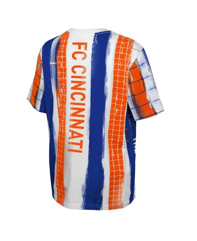 Outerstuff Big Boys And Girls White Fc Cincinnati High Stepping T-shirt