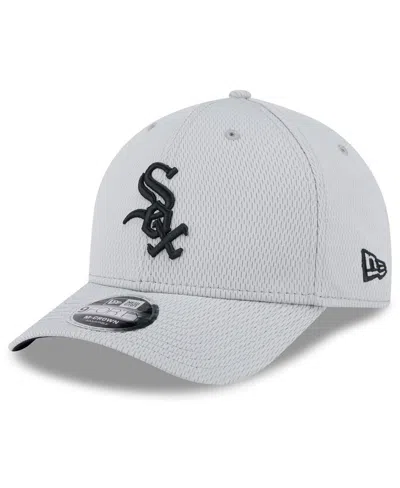 New Era Men's Gray Chicago White Sox 2025 Mlb Clubhouse 9forty M-crown Adjustable Hat