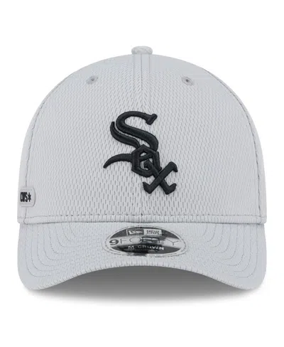 New Era Men's Gray Chicago White Sox 2025 Mlb Clubhouse 9forty M-crown Adjustable Hat