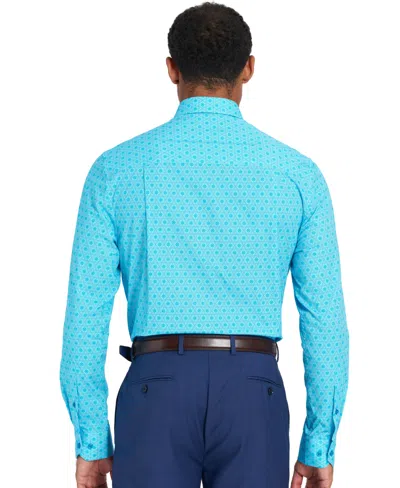 Nick Graham Men's Hexagon Star Dress Shirt