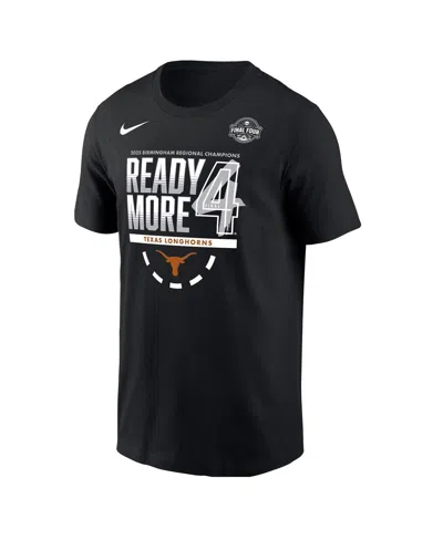 Nike Men's Black Texas Longhorns 2025 Ncaa Women's Basketball Tournament March Madness Final Four Regiona In Black
