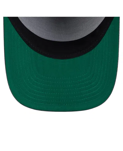 New Era Men's Charcoal Minnesota Timberwolves Throwback Washed Pre-curved 9fifty Snapback Hat