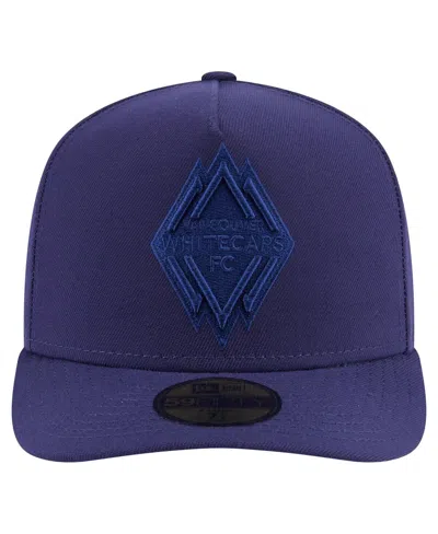 New Era Men's Navy Vancouver Whitecaps Fc Color Pack A-frame 59fifty Fitted Hat