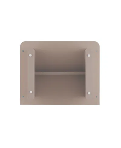 Manhattan Comfort Ella 19.7" Modern 2-full Extension Drawer Nightstand