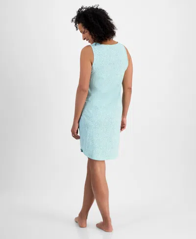 Charter Club Women's Printed Jersey Tank Sleepshirt, Exclusively At Macy's