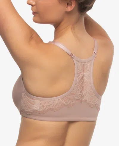 Paramour Women's Tempting Unlined Front Close Minimizer Bra