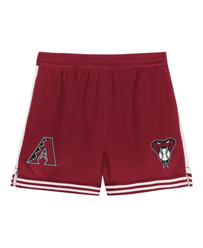 Outerstuff Toddler Red Arizona Diamondbacks Pinch Hitter Infielder T-shirt Shorts Set