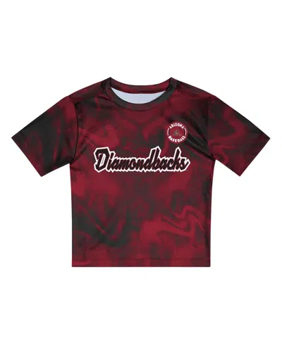 Outerstuff Toddler Red Arizona Diamondbacks Pinch Hitter Infielder T-shirt Shorts Set