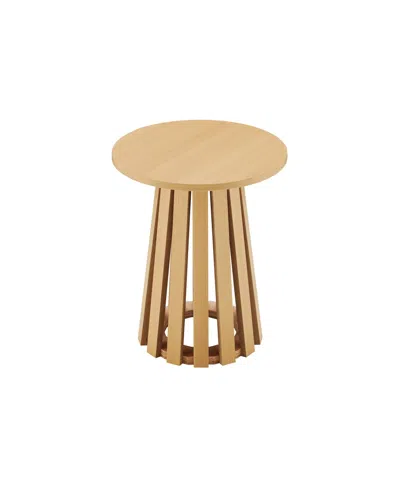 Manhattan Comfort 47.2" Wood Layla Modern End Table
