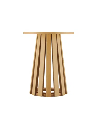Manhattan Comfort 47.2" Wood Layla Modern End Table