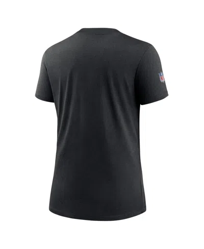 Nike Women's Black Minnesota Vikings Impact Legend Sideline Performance T-shirt
