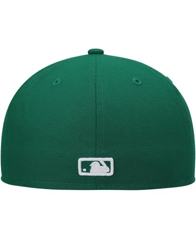New Era Men's Kelly Green Seattle Mariners White Logo 59fifty Fitted Hat