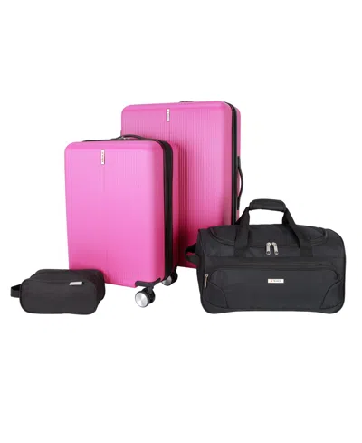 Tag Cityscape 4 Piece Hardside Luggage Set
