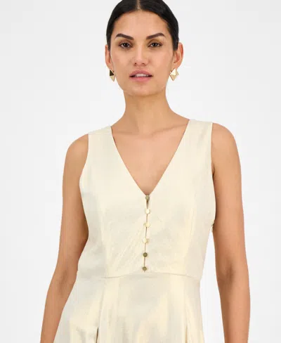 Inc International Concepts Women's Button-front Maxi Dress, Exclusively At Macy's