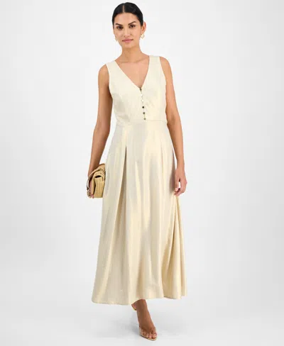 Inc International Concepts Women's Button-front Maxi Dress, Exclusively At Macy's