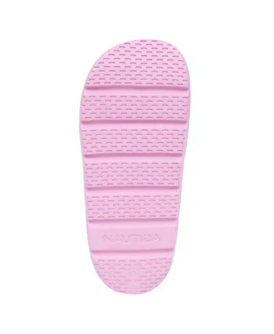 Nautica Little And Big Girls Arnon Slides In Pink
