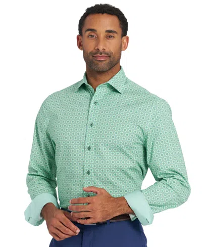 Nick Graham Men's Hexagon Star Dress Shirt
