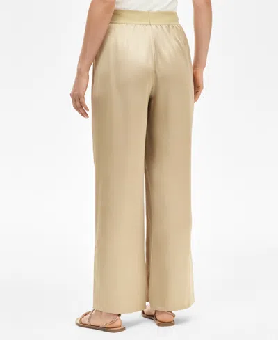Inc International Concepts Women's Satin Pull-on Wide-leg Pants, Exclusively At Macy's