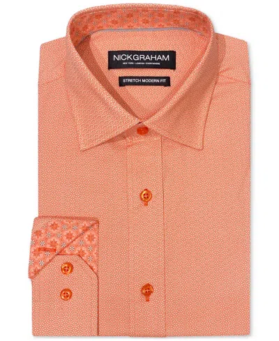 Nick Graham Men's Kaleidoscope Star Dress Shirt