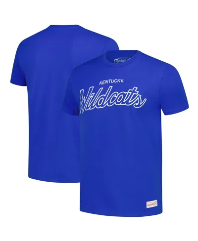 Mitchell & Ness Royal Kentucky Wildcats Elite Script T-shirt