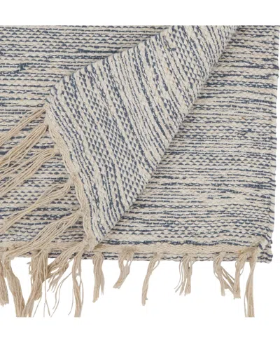 Saro Lifestyle Crafted Handloom Table Runner, 16" X 54"
