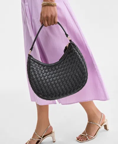 On 34th Woven Crossbody Hobo, Exclusively At Macy's