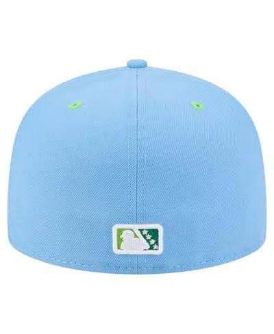 New Era Men's Light Blue Daytona Tortugas Authentic Collection 59fifty Fitted Hat