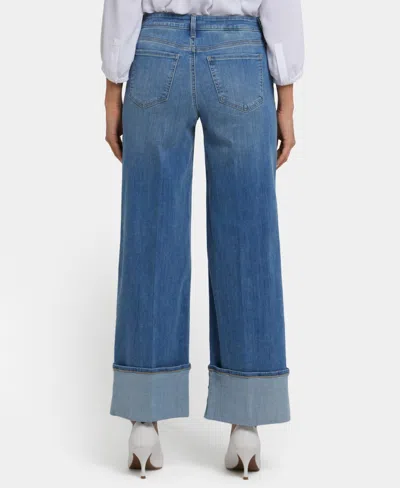 Nydj Women's Teresa Wide Leg Wide Cuff Jeans