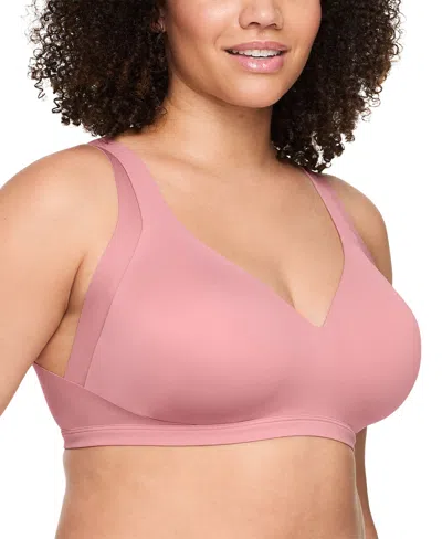 WARNER'S WARNERS NO SIDE EFFECTS UNDERARM AND BACK-SMOOTHING COMFORT WIRELESS LIGHTLY LINED T-SHIRT BRA RA223 