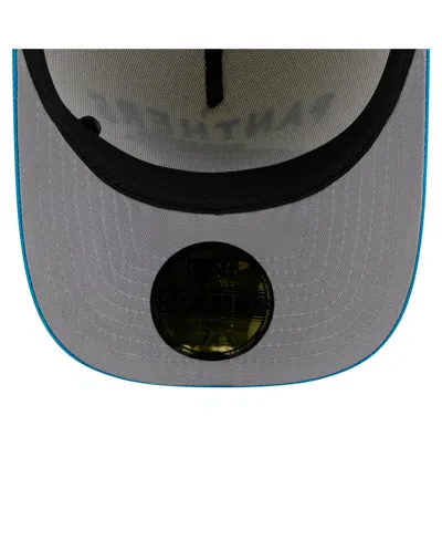 New Era Men's Cream/blue Carolina Panthers 2025 Nfl Draft A-frame 59fifty Fitted Hat