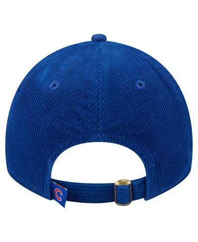 New Era Women's Royal Chicago Cubs Corduroy 9twenty Adjustable Hat