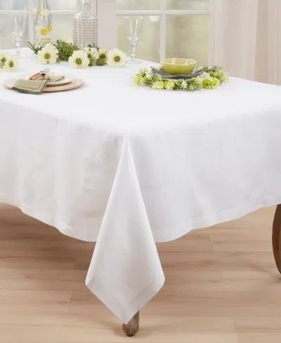 Saro Lifestyle Pure Linen Tablecloth, 59" X 104"