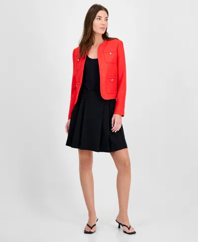 Bar Iii Women's Tweed Jacket, Exclusively At Macy's