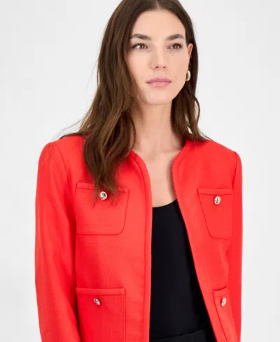 Bar Iii Women's Tweed Jacket, Exclusively At Macy's